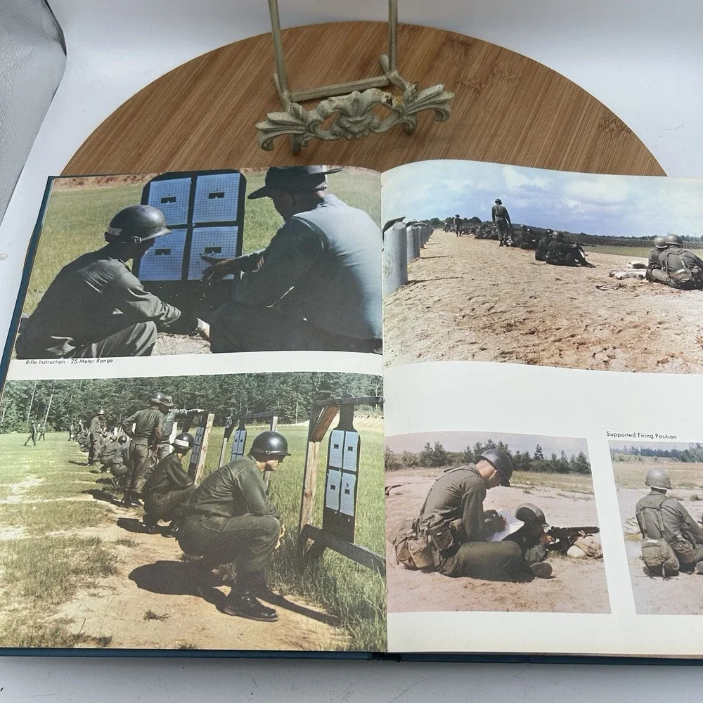 1969 Ft Benning Georgia Army Training Center Yearbook Company D-7th Bn. 2nd Brig